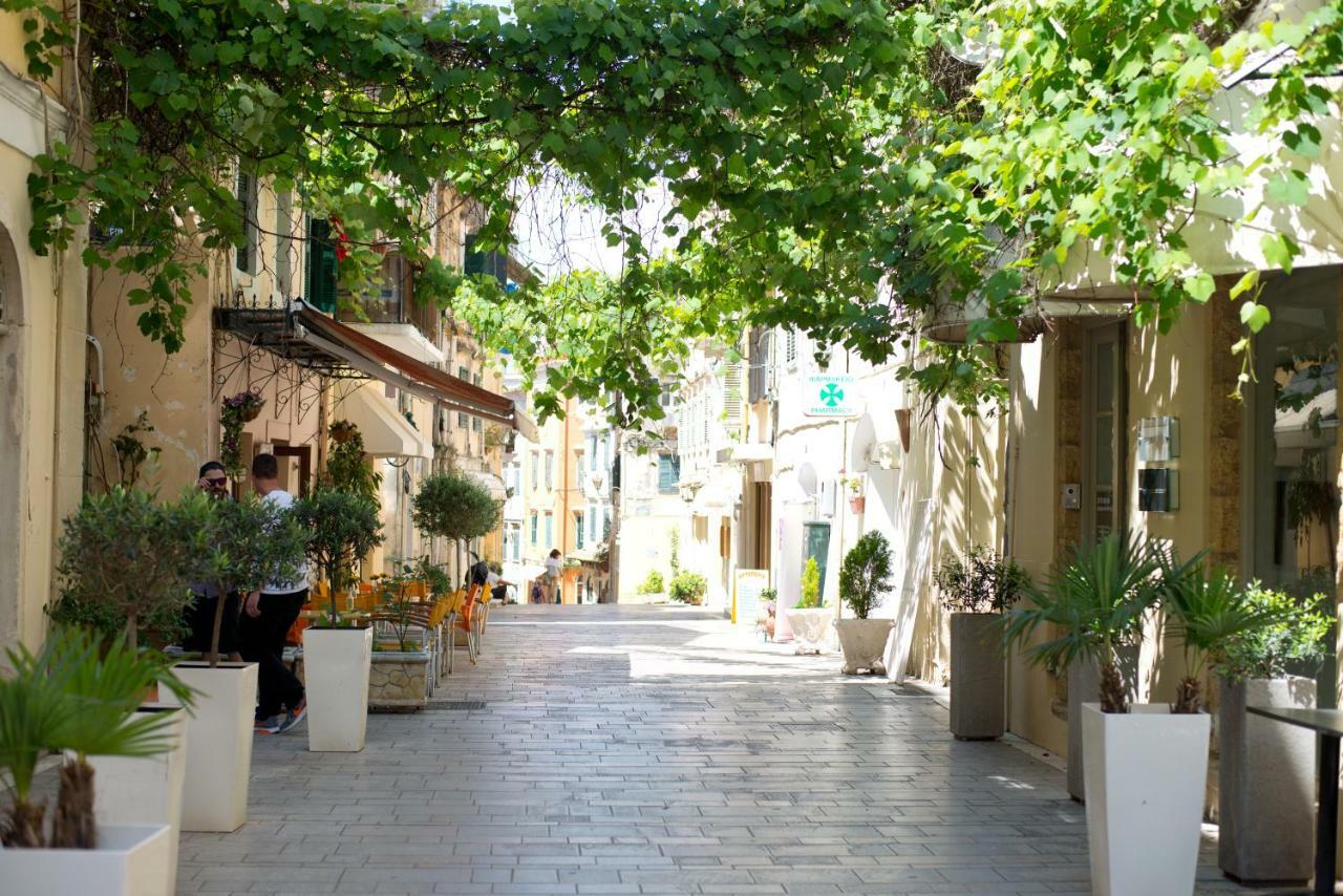 Attic Apartment In Corfu Old Town Centre Eksteriør bilde