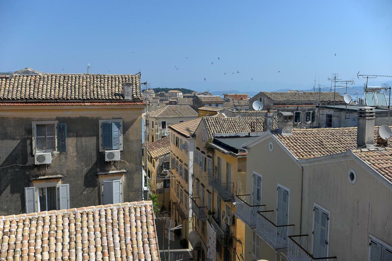 Attic Apartment In Corfu Old Town Centre Eksteriør bilde